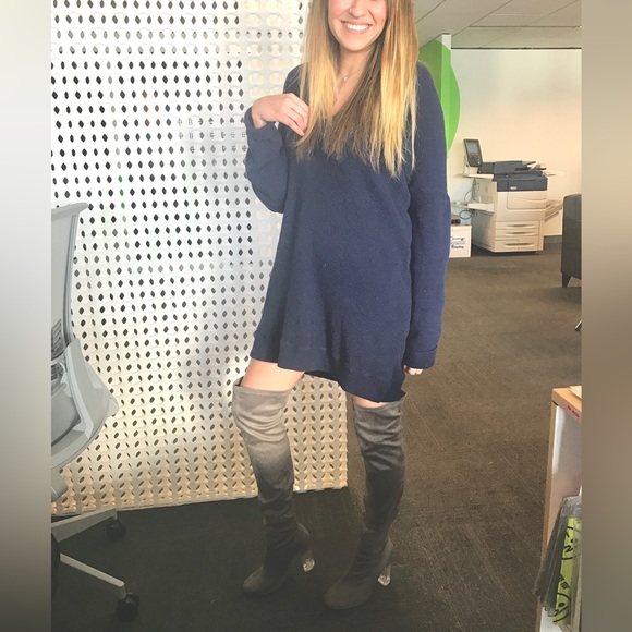 OTK gray heeled boots - Picture 11 of 12